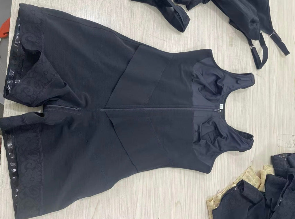 Faja Premium Doble Compresión Abdominal con Brasier Integrado