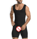 Faja moldeadora para hombre con compresión abdominal y entrepierna abierta